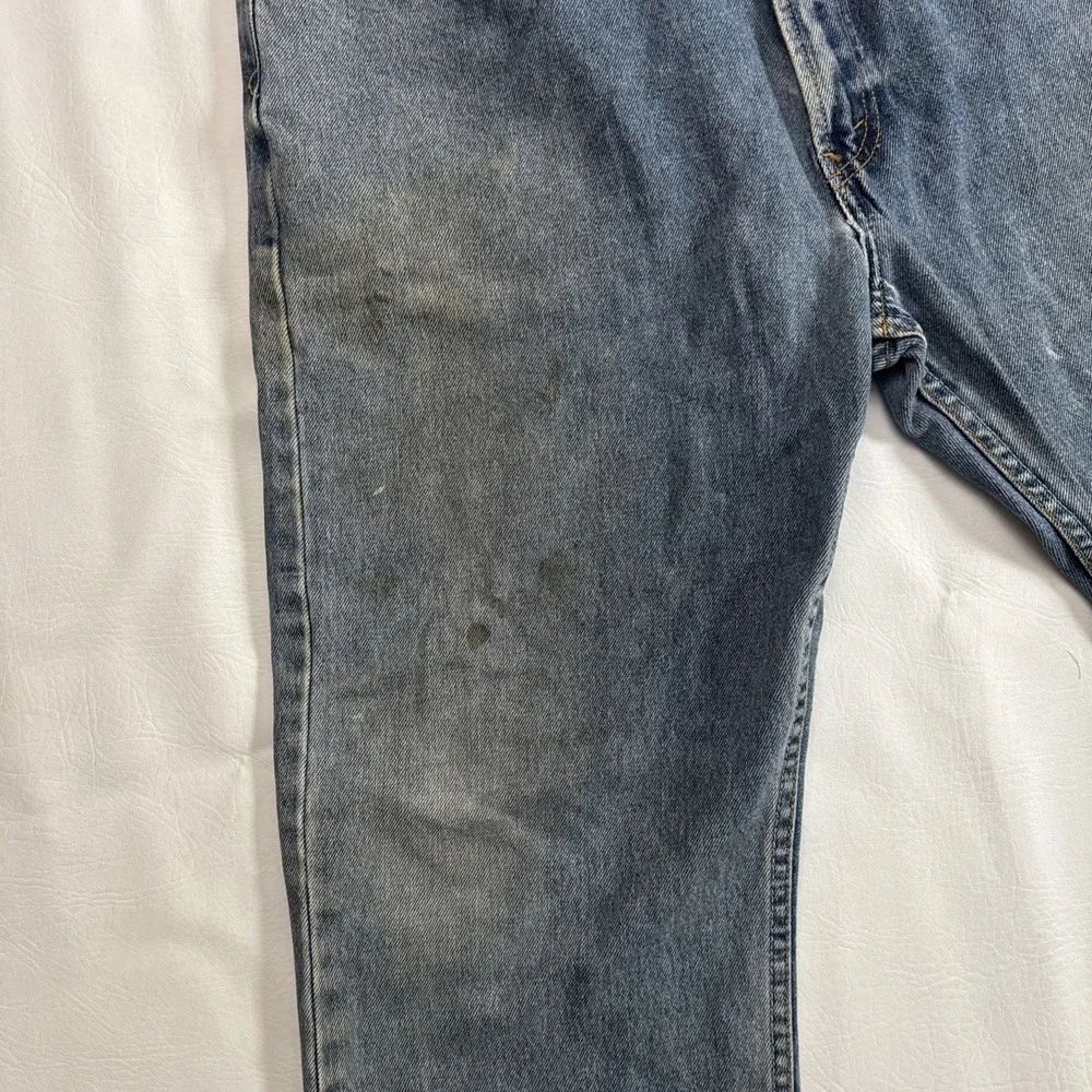 Levi's 505 Jeans Mens 40x30 Blue Relaxed Fit Denim Baggy Y2K Vintage -Fits 39x30